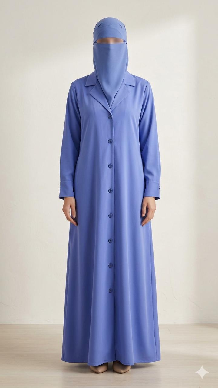 Everyday Wear Cotton Burqa Coat