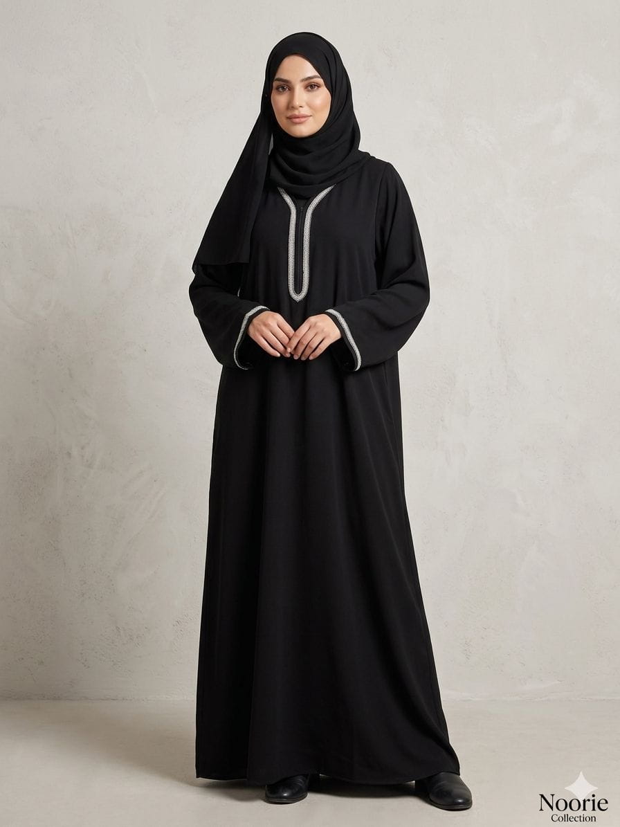 Embroidered Abaya
